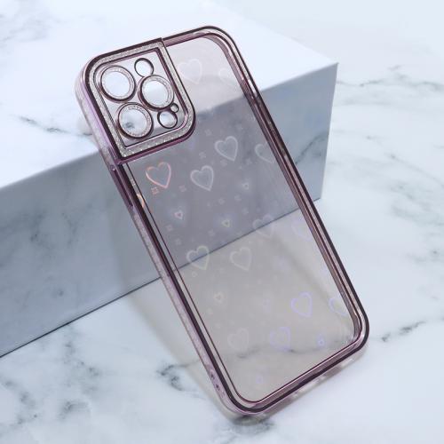 Futrola Heart IMD za iPhone 12 Pro Max 6 7 roze preview