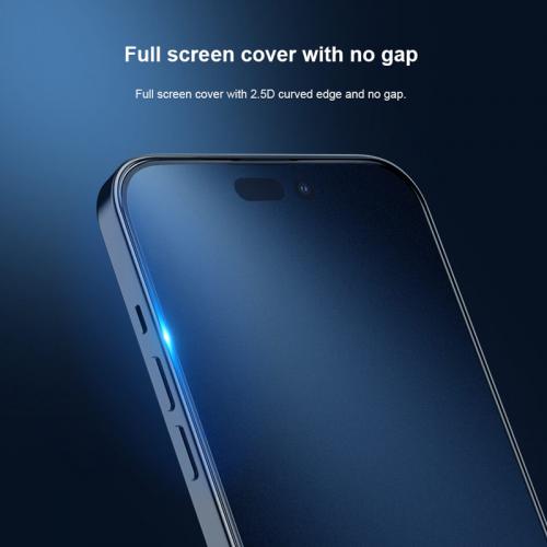 Folija za zastitu ekrana GLASS Nillkin Fog Mirror za iPhone 14 Pro Max (6 7) crna preview