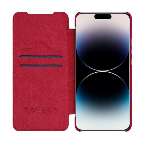 Futrola Nillkin Qin Pro za iPhone 14 Pro Max (6 7) crvena preview