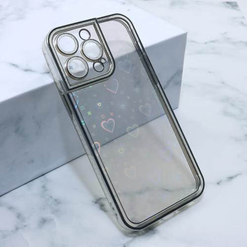 Futrola Heart IMD za iPhone 14 Pro Max 6 7 srebrna preview