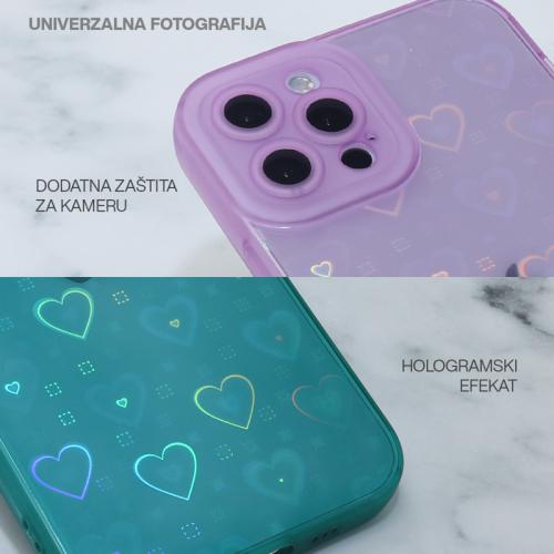 Torbica Heart Color IMD za iPhone 12 Pro 6 1 ljubicasta preview