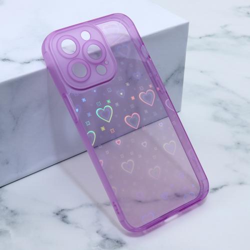 Torbica Heart Color IMD za iPhone 13 Pro 6 1 ljubicasta preview