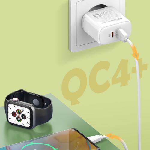 Kucni punjac LDNIO A2526C Fast 3A/45W PDplusQC4 0 Type C to lightning beli preview