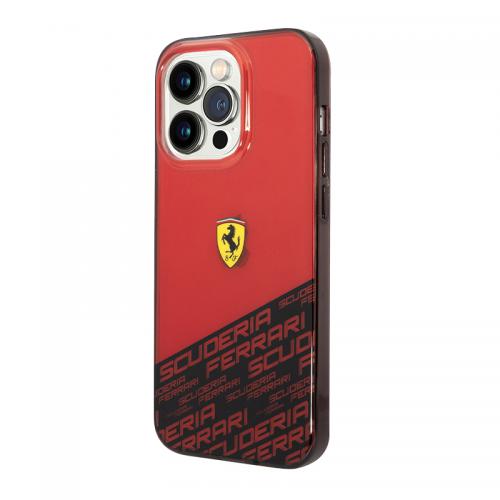 Futrola FERRARI Scuderia Print za Iphone 14 Pro Max crvena Full ORG (FEHCP14XUBOR) preview