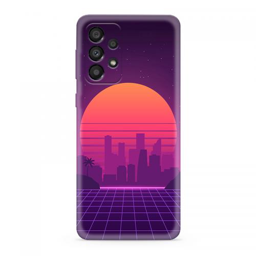Futrola ULTRA TANKI PRINT CLEAR NEON WAVE za Samsung A336B Galaxy A33 5G NW04 preview