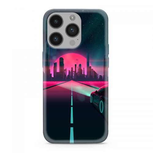 Futrola ULTRA TANKI PRINT CLEAR NEON WAVE za iPhone 14 Pro (6 1) NW01 preview