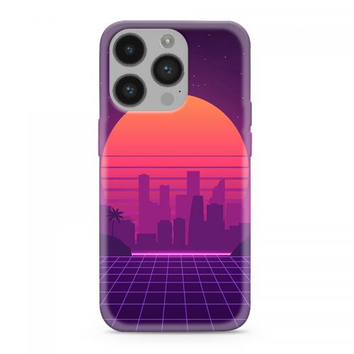 Futrola ULTRA TANKI PRINT CLEAR NEON WAVE za iPhone 14 Pro (6 1) NW04 preview