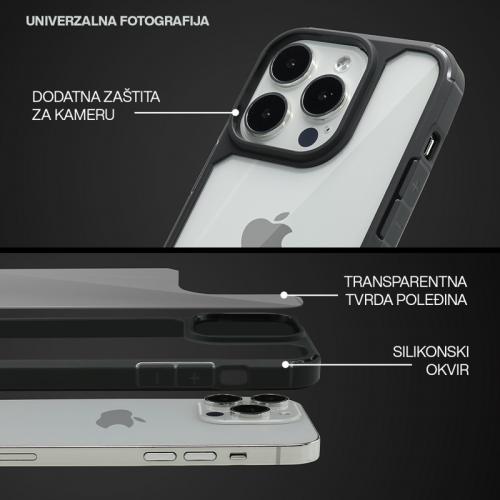 Futrola DEFENDER BORDER za Iphone 14 Plus (6 7) ljubicasta preview