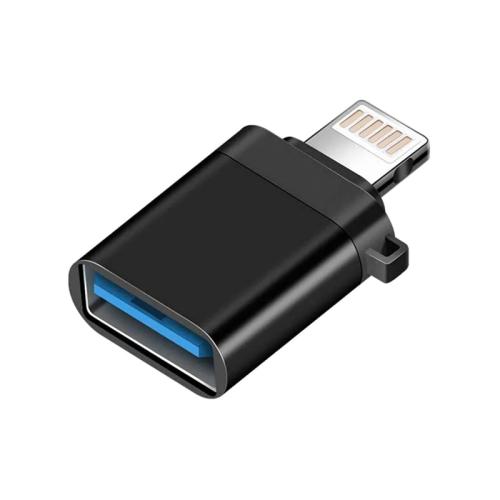 Adapter OTG lightning na USB3 0 sa data transfer funkcijom crni preview