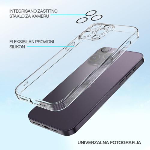 Futrola CLEAR CAMERA GLASS za iPhone 13 Pro (6 1) providna preview