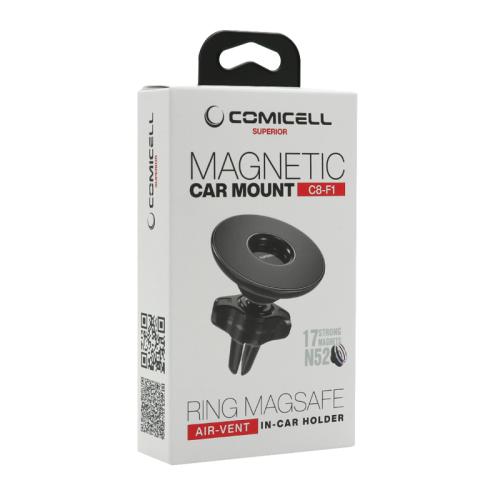 Drzac za mobilni telefon Comicell Superior C8-F1 (magnet i ventilacija) crni preview