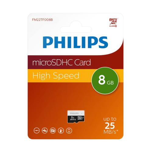 Memorijska kartica PHILIPS Micro SD 8GB V10 preview