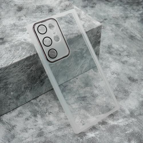 Futrola TRANSPARENT COLOR za Samsung S918B Galaxy S23 Ultra bela preview