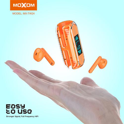 Slusalice Bluetooth Airpods Moxom MX-TW24 narandzaste preview