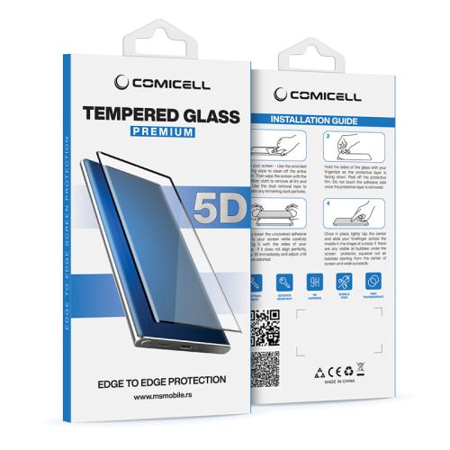 Folija za zastitu ekrana GLASS 5D za iPhone 15 Plus (6 7) crna preview