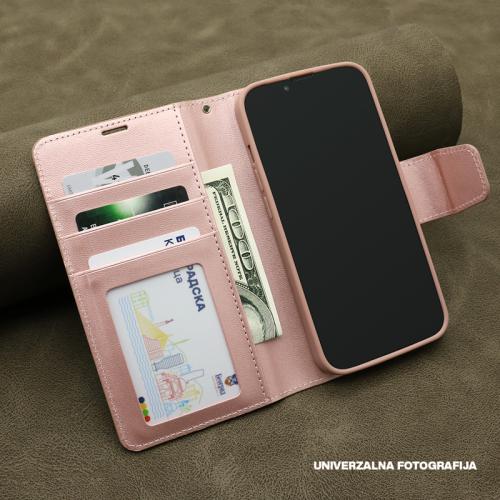 Futrola BI FOLD HANMAN II za iPhone 15 (6 1) svetlo roze preview
