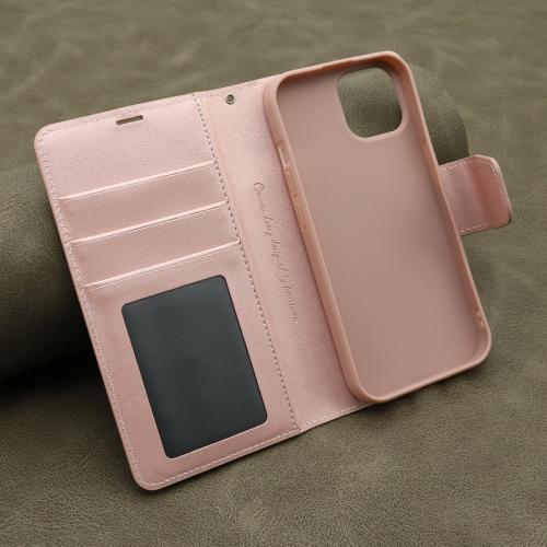 Futrola BI FOLD HANMAN II za iPhone 15 (6 1) svetlo roze preview