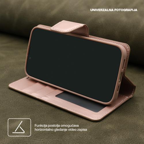 Futrola BI FOLD HANMAN II za iPhone 15 (6 1) svetlo roze preview