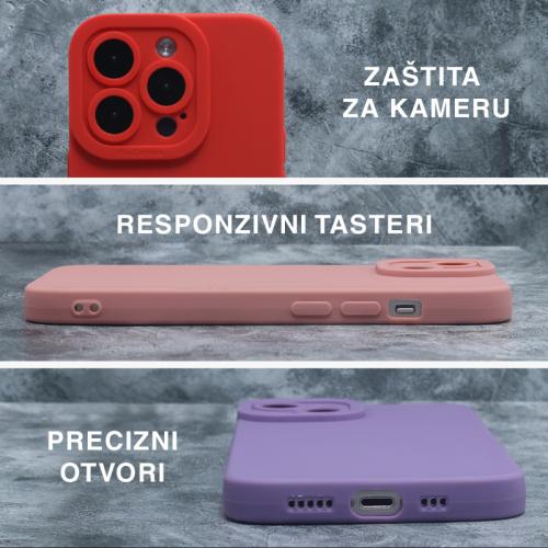 Futrola Silikon Pro Camera za iPhone 15 Pro (6 1) tamno zelena preview