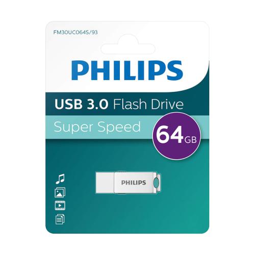 USB flash memorija Philips 3 0 64GB dual port type C (FLP FM30UC064S/93) preview