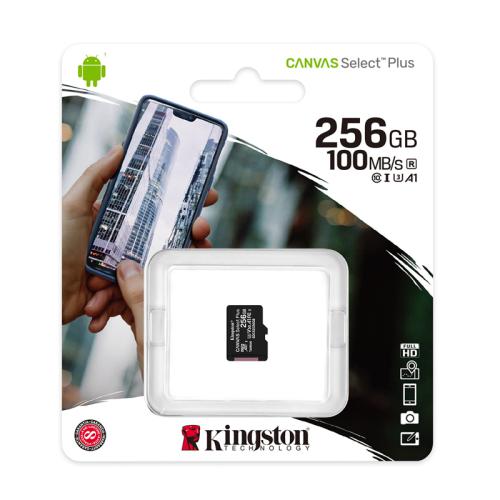 Memorijska kartica Kingston select plus Micro SD 256 GB Class 10 UHS U1 100MB/s preview