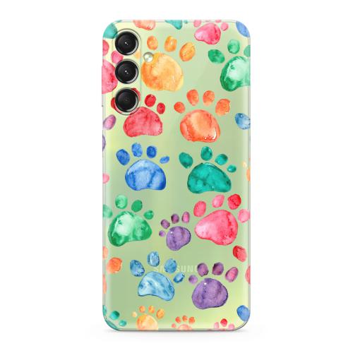 Futrola ULTRA TANKI PRINT CLEAR za Samsung A245F Galaxy A24 ND0319 preview