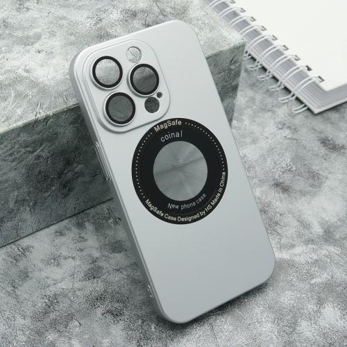 Futrola ELEGANT LOGO CUT za iPhone 14 Pro (6 1) srebrna