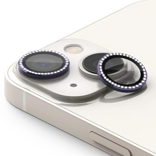 Zastita za kameru DIAMOND za iPhone 15 (6 1)/iPhone 15 Plus (6 7) ljubicasta preview