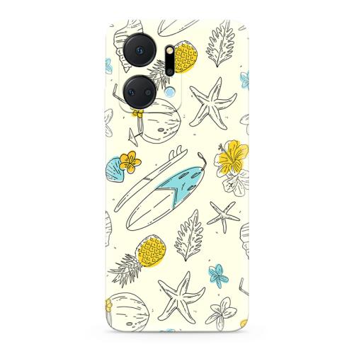 Futrola ULTRA TANKI PRINT CLEAR za Honor X7a ND0340 preview