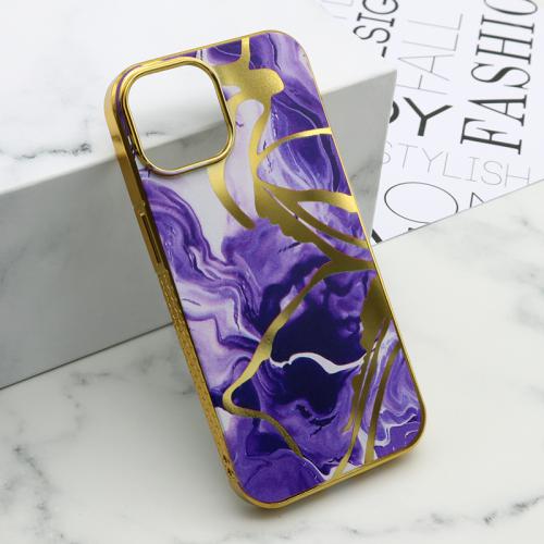 Futrola MARBLE za iPhone 15 (6 1) ljubicasta preview