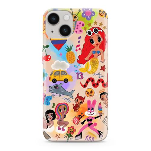Futrola ULTRA TANKI PRINT CLEAR za iPhone 15 (6 1) ND0326 preview