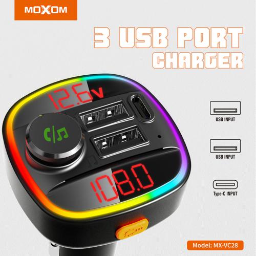 FM Modulator Moxom MX-VC28 3 ports 3 4A crni preview