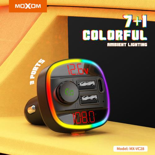 FM Modulator Moxom MX-VC28 3 ports 3 4A crni preview