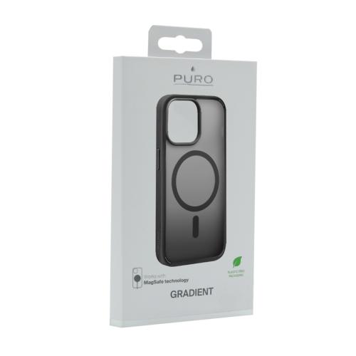 Futrola PURO GRADIENT MAGSAFE za iPhone 15 Pro Max (6 7) crna preview
