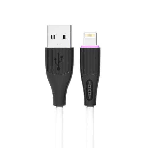 USB data kabl Moxom MX-CB169 3A lightning 1m beli preview
