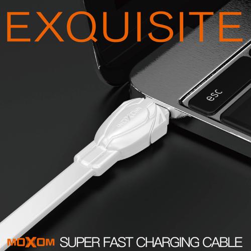 USB data kabl Moxom MX-CB32 2 4A lightning 1m beli preview