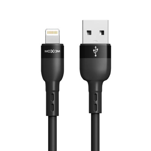 USB data kabl Moxom MX-CB184 3A lightning 1m crni preview