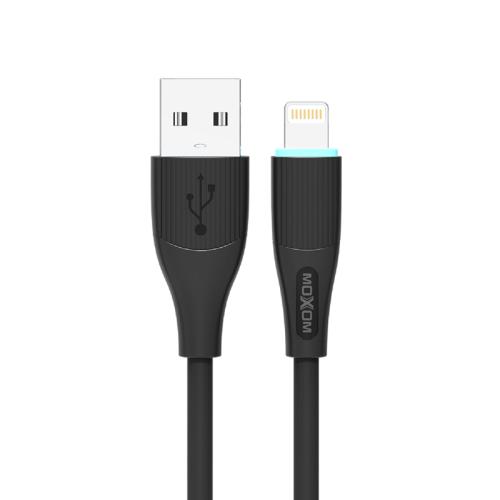 USB data kabl Moxom MX-CB169 3A lightning 1m crni preview
