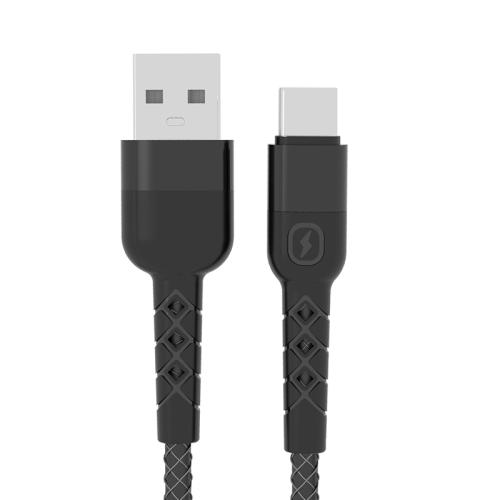 USB data kabl Moxom MX-CB126 3A Type C 1m crni