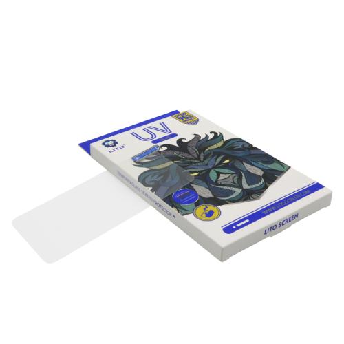 Folija za zastitu ekrana GLASS LITO 0 25mm UV Glue Clear za Samsung S921B Galaxy S24 5G crna preview