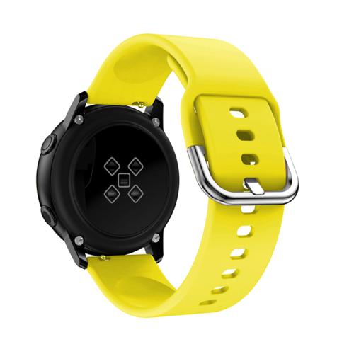 Narukvica za smart watch Silicone Solid 22mm zuta preview