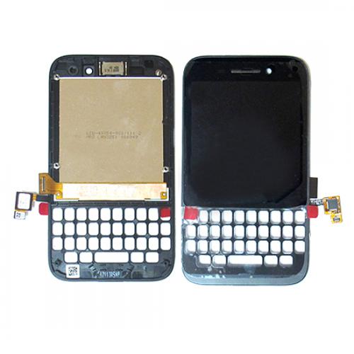 LCD za Blackberry Q5 plus touchscreen plus frame black preview