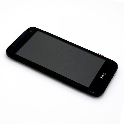 LCD za HTC Desire 310 plus touchscreen plus frame black preview