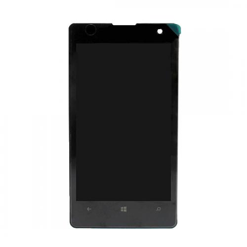 LCD za Nokia Lumia 1020 plus touchscreen plus frame black preview